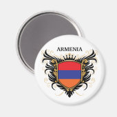 Aimant Arménie [personnaliser] (Recto/Verso)