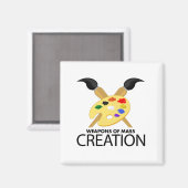 Aimant Armes de création massive (Recto/Verso)