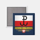 Aimant Armia Krajowa (Recto/Verso)