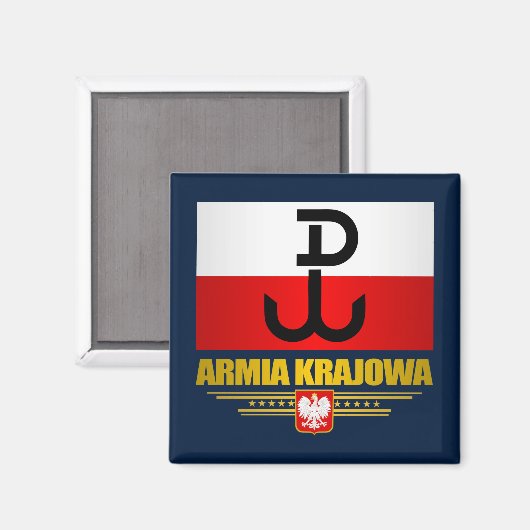Aimant Armia Krajowa (Recto/Verso)
