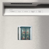 Aimant Armoire décorée avec des scènes des quatre (In Situ (Lave-vaisselle))