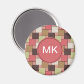 Aimant Armoire d'épices géométrique (Recto/Verso)