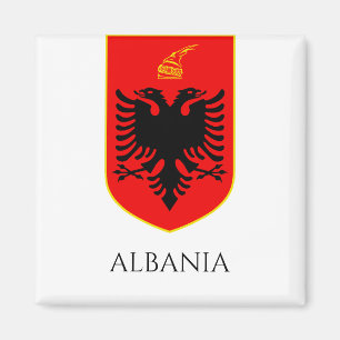 Aimant Armoiries albanaises Patrimoine national Art