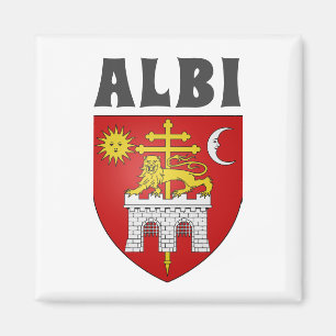 Aimant Armoiries d'Albi, France