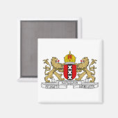 Aimant Armoiries d'Amsterdam (Recto/Verso)
