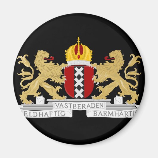 Aimant Armoiries d'Amsterdam (Devant)