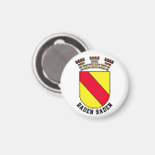 Aimant Armoiries de Baden Baden - ALLEMAGNE (Recto/Verso)