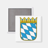 Aimant Armoiries de Bavière (Recto/Verso)