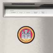 Aimant Armoiries de Bergen, Norvège (In Situ (Lave-vaisselle))