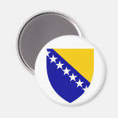 Aimant Armoiries de Bosnie-Herzégovine (Recto/Verso)