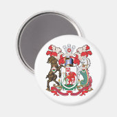 Aimant Armoiries de Cardiff (Recto/Verso)