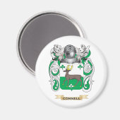 Aimant Armoiries de Connell (Recto/Verso)