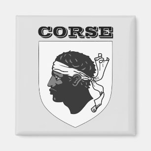 Aimant Armoiries de Corse (France)