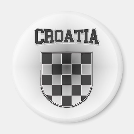 Aimant Armoiries de Croatie (Devant)