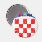 Aimant Armoiries De Croatie (Recto/Verso)