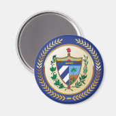Aimant Armoiries de Cuba (Recto/Verso)