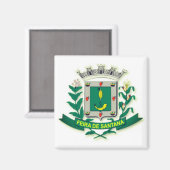 Aimant Armoiries de Feira de Santana (Bahia, Brésil) (Recto/Verso)