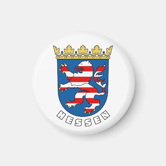 Aimant Armoiries de Hessen (Allemagne) (Devant)