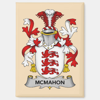 Aimant Armoiries de la famille McMahon 