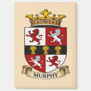 Aimant Armoiries de la famille Murphy