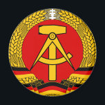 Aimant Armoiries de la RDA<br><div class="desc">Le souvenir d'un pays en ruines. République démocratique allemande</div>