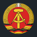Aimant Armoiries de la RDA<br><div class="desc">Le souvenir d'un pays en ruines. République démocratique allemande</div>