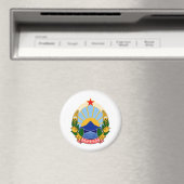 Aimant Armoiries de la République de Macédoine (In Situ (Lave-vaisselle))