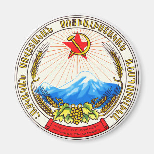 Aimant Armoiries de l'Arménie Symbole héraldique officiel