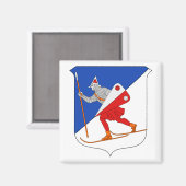 Aimant Armoiries de Lillehammer (Recto/Verso)