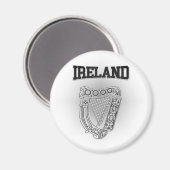 Aimant Armoiries de l'Irlande (Recto/Verso)
