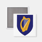 Aimant Armoiries de l'Irlande (Recto/Verso)