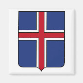 Aimant Armoiries de l'Islande (Devant)