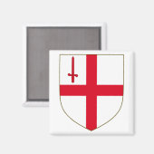 Aimant Armoiries de Londres (Recto/Verso)