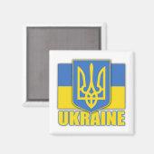 Aimant Armoiries de l'Ukraine (Recto/Verso)