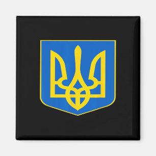 Aimant Armoiries de l'Ukraine Symbole de l'emblème ukrain