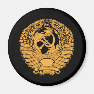 Aimant Armoiries de l'Union soviétique Couronne russe Vin