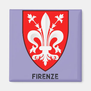 Aimant Armoiries de lys florentin, Beaux-Arts