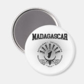 Aimant Armoiries de Madagascar (Recto/Verso)