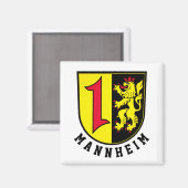 Aimant Armoiries de Mannheim (Recto/Verso)