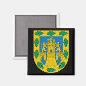 Aimant Armoiries de Mexico (Recto/Verso)