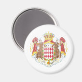 Aimant Armoiries De Monaco (Recto/Verso)
