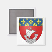 Aimant Armoiries de Paris (Recto/Verso)