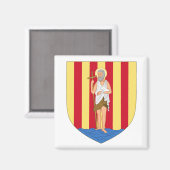 Aimant Armoiries de Perpignan (Recto/Verso)