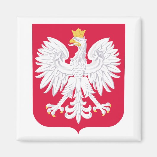 Aimant Armoiries de Pologne (Devant)