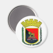 Aimant Armoiries de Ponce, Porto Rico (Recto/Verso)