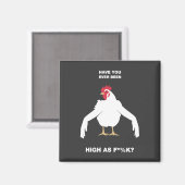 Aimant Armoiries de poulet (Recto/Verso)