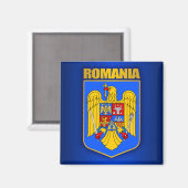 Aimant Armoiries de Roumanie (Recto/Verso)