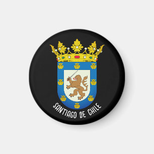 Aimant Armoiries de Santiago du Chili