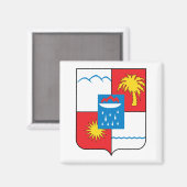 Aimant Armoiries de Sotchi Russie (Recto/Verso)