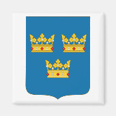 Aimant Armoiries de Suède (Devant)